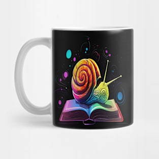 Snail Reads Book Mug